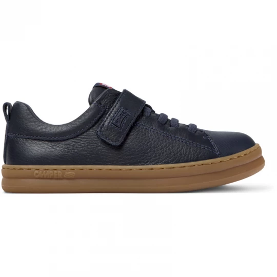 Foto del prodotto CAMPER Runner - Sneaker per Bimbe - Blu, Pelle liscia / Tessuto in cotone