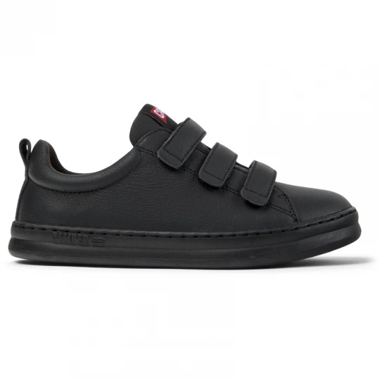 Foto del prodotto CAMPER Runner - Sneaker per Bimbe - Nero, Pelle liscia / Tessuto in cotone