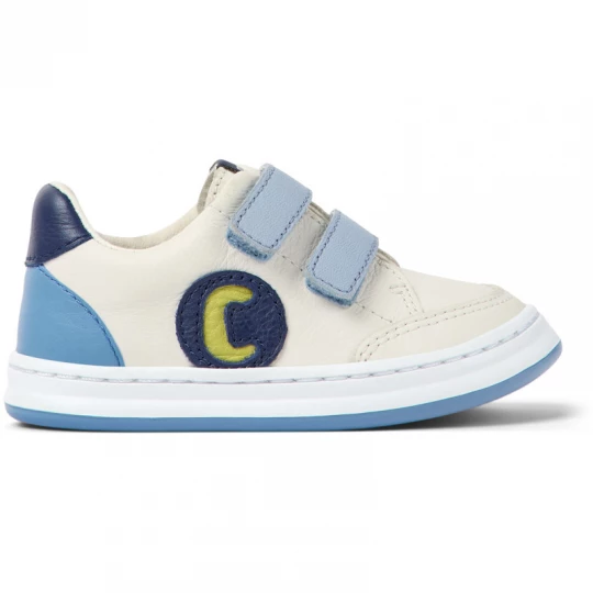 Foto del prodotto CAMPER Runner - Sneaker per PRIMI PASSI - Verde, Bianco, Blu, Pelle liscia