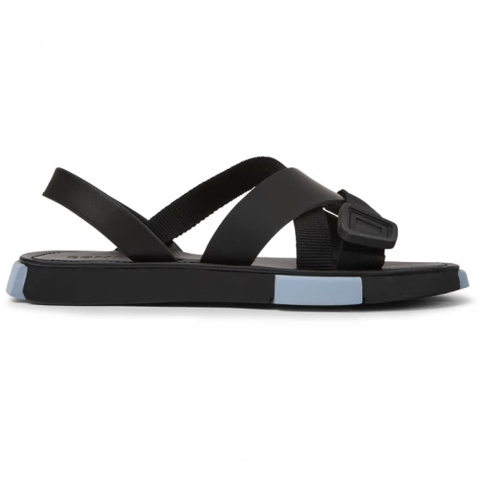 Foto del prodotto CAMPER Set - Sandali per Donna - Nero, Tessuto in cotone / Pelle liscia
