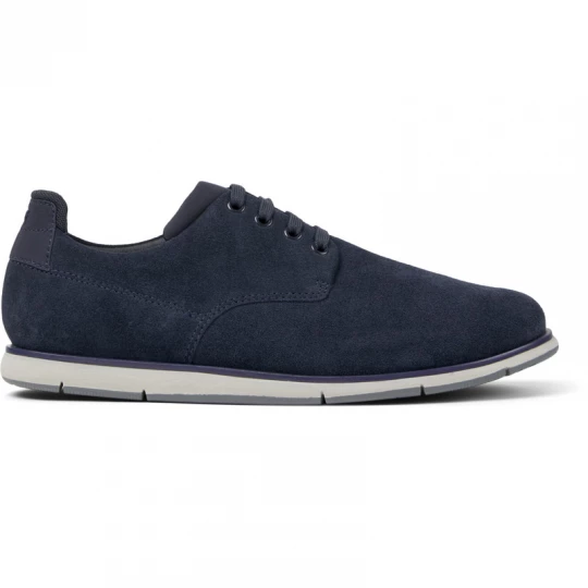 Foto del prodotto CAMPER Smith - Scarpe formali per Uomo - Blu, Pelle liscia / Tessuto in cotone