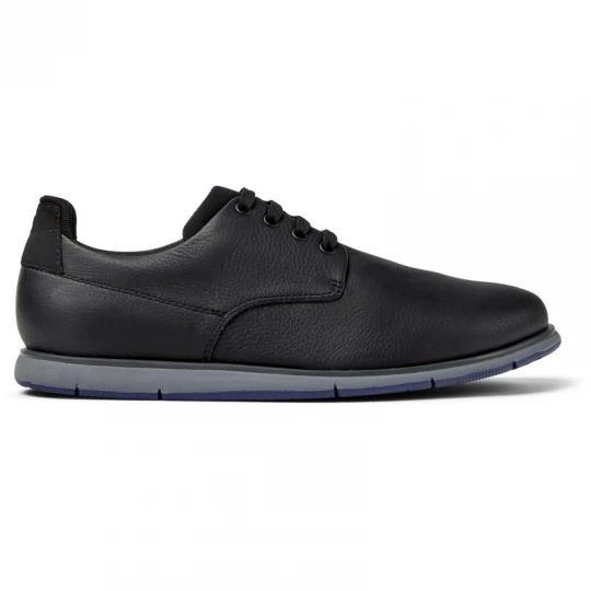 Foto del prodotto CAMPER Smith - Scarpe formali per Uomo - Nero, Pelle liscia / Tessuto in cotone
