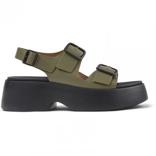 Foto del prodotto CAMPER Tasha - Scarpe formali per Donna - Verde, Pelle liscia