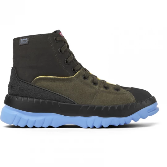 Foto del prodotto CAMPER Teix - Stivaletti per Donna - Verde, Grigio, Nero, Tessuto in cotone