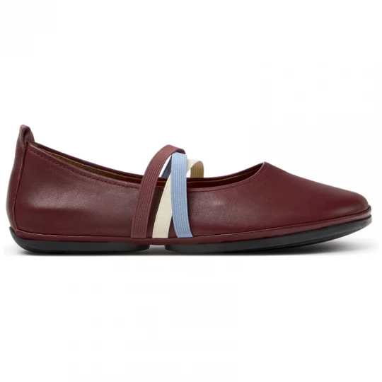 Foto del prodotto CAMPER Twins - Ballerine per Donna - Borgogna, Pelle liscia