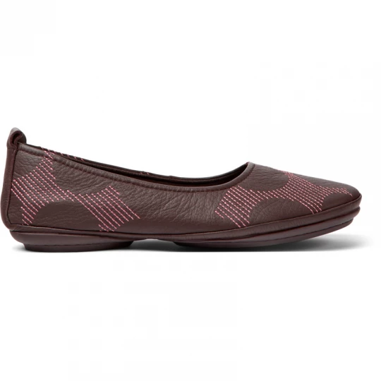 Foto del prodotto CAMPER Twins - Ballerine per Donna - Rosa, Borgogna, Pelle liscia