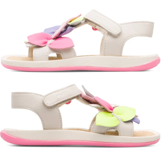 Foto del prodotto CAMPER Twins - Sandali per Bimbe - Beige, Pelle liscia