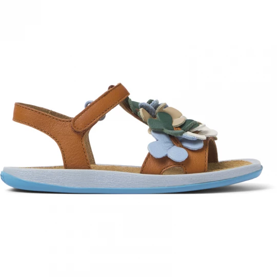 Foto del prodotto CAMPER Twins - Sandali per Bimbe - Bianco, Blu, Marrone, Pelle liscia