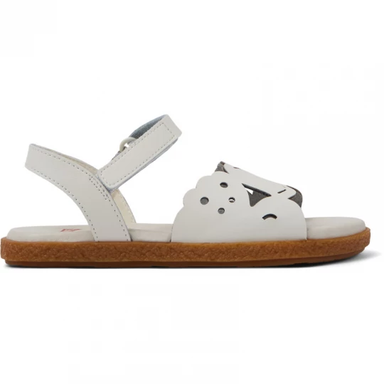 Foto del prodotto CAMPER Twins - Sandali per Bimbe - Bianco, Pelle liscia