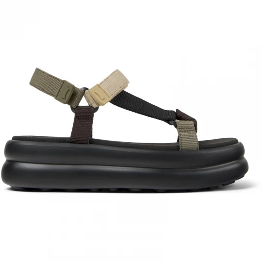 Foto del prodotto CAMPER Twins - Sandali per Donna - Beige, Verde, Marrone, Tessuto in cotone
