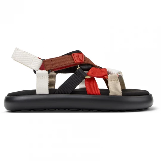 Foto del prodotto CAMPER Twins - Sandali per Donna - Bianco, Nero, Beige, Tessuto in cotone