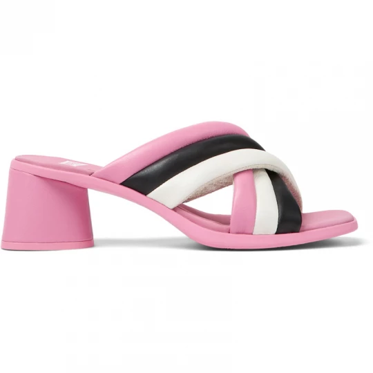 Foto del prodotto CAMPER Twins - Sandali per Donna - Bianco, Nero, Rosa, Pelle liscia