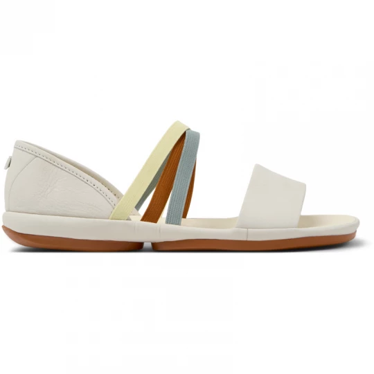 Foto del prodotto CAMPER Twins - Sandali per Donna - Bianco, Pelle liscia