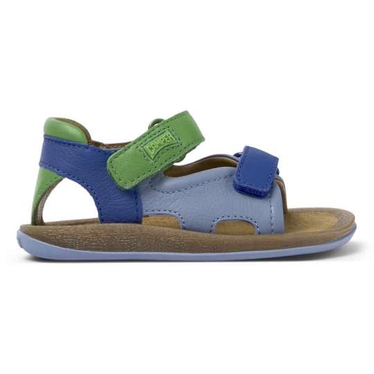 Foto del prodotto CAMPER Twins - Sandali per PRIMI PASSI - Blu, Verde, Pelle liscia