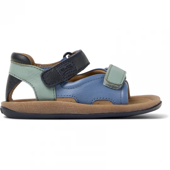 Foto del prodotto CAMPER Twins - Sandali per PRIMI PASSI - Blu, Verde, Pelle liscia