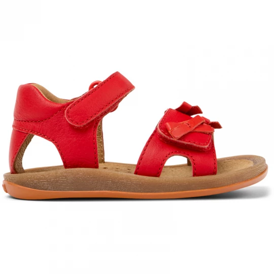 Foto del prodotto CAMPER Twins - Sandali per PRIMI PASSI - Rosso, Pelle liscia