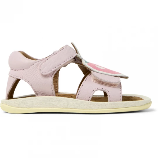 Foto del prodotto CAMPER Twins - Sandali per PRIMI PASSI - Rosso, Rosa, Giallo, Pelle liscia