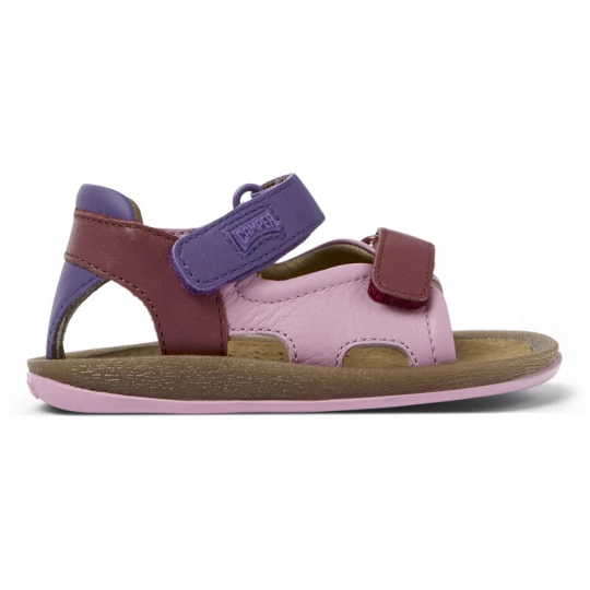 Foto del prodotto CAMPER Twins - Sandali per PRIMI PASSI - Viola, Rosso, Rosa, Pelle liscia różowy