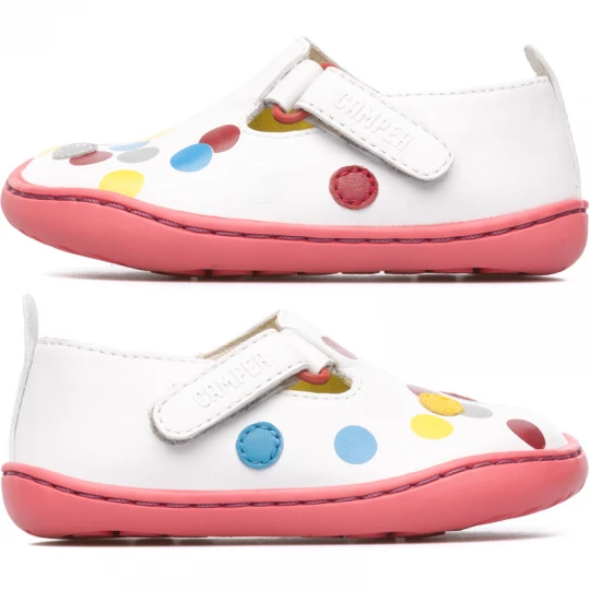 Foto del prodotto CAMPER Twins - Scarpe casual eleganti per - Bianco, Pelle liscia