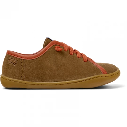 Foto del prodotto CAMPER Twins - Scarpe casual eleganti per Bimbe - Marrone, Pelle liscia