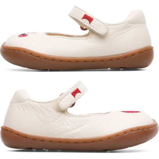 Foto del prodotto CAMPER Twins - Scarpe casual eleganti per PRIMI PASSI - Beige, Pelle liscia
