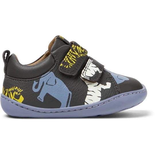 Foto del prodotto CAMPER Twins - Scarpe casual eleganti per PRIMI PASSI - Grigio, Blu, Giallo, Pelle liscia