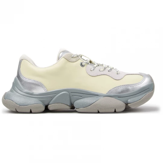 Foto del prodotto CAMPER Twins - Scarpe casual per Donna - Beige, Grigio, Bianco, Pelle liscia