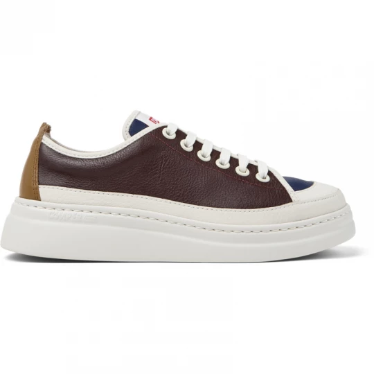 Foto del prodotto CAMPER Twins - Scarpe casual per Donna - Marrone, Bianco, Blu, Pelle liscia