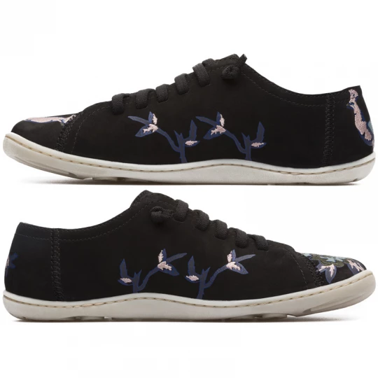Foto del prodotto CAMPER Twins - Scarpe casual per Donna - Nero, Pelle scamosciata