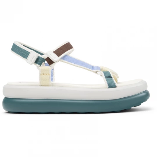Foto del prodotto CAMPER Twins - Scarpe casual per Donna - Verde, Blu, Giallo, Tessuto in cotone