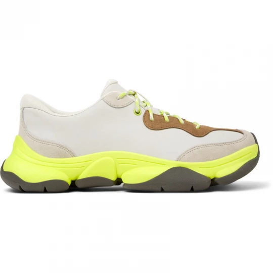 Foto del prodotto CAMPER Twins - Scarpe casual per Uomo - Beige, Marrone, Bianco, Pelle liscia
