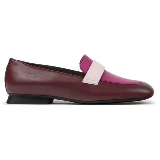 Foto del prodotto CAMPER Twins - Scarpe formali per Donna - Borgogna, Rosa, Pelle liscia różowy