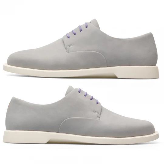 Foto del prodotto CAMPER Twins - Scarpe formali per Donna - Grigio, Pelle scamosciata