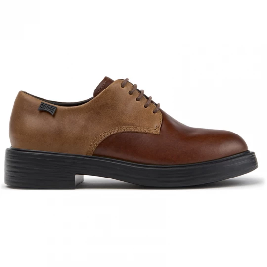 Foto del prodotto CAMPER Twins - Scarpe formali per Donna - Marrone, Pelle liscia