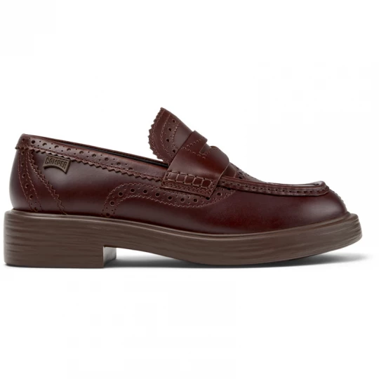 Foto del prodotto CAMPER Twins - Scarpe formali per Donna - Marrone, Pelle liscia