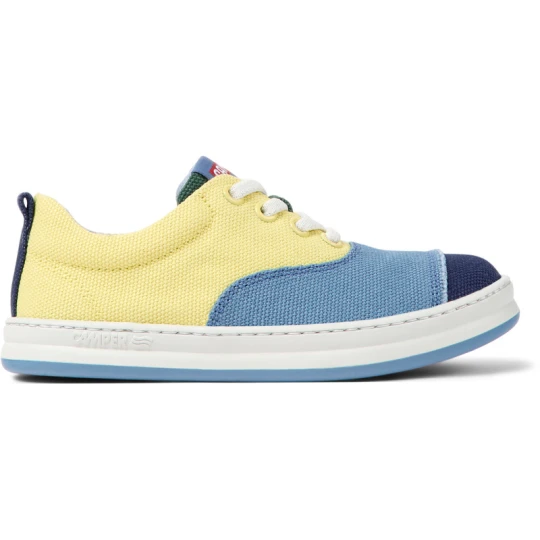 Foto del prodotto CAMPER Twins - Sneaker per Bimbe - Blu, Verde, Giallo, Tessuto in cotone