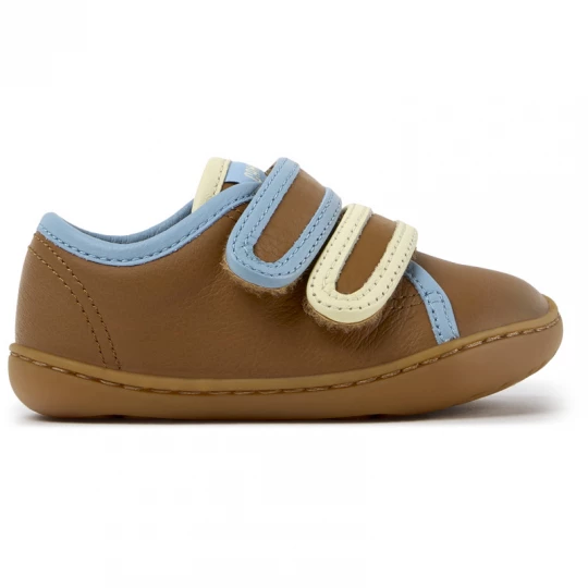 Foto del prodotto CAMPER Twins - Sneaker per Bimbe - Marrone, Pelle liscia