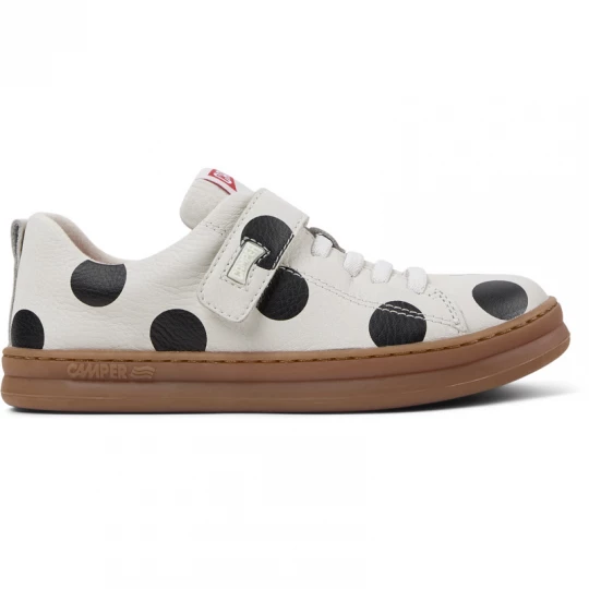 Foto del prodotto CAMPER Twins - Sneaker per Bimbe - Nero, Bianco, Pelle liscia