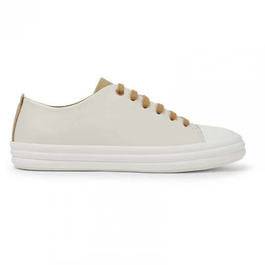 Foto del prodotto CAMPER Twins - Sneaker per Donna - Beige, Marrone, Bianco, Pelle liscia