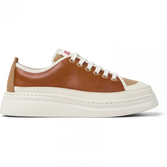 Foto del prodotto CAMPER Twins - Sneaker per Donna - Bianco, Marrone, Nude, Pelle liscia