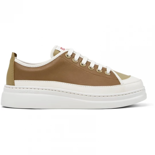 Foto del prodotto CAMPER Twins - Sneaker per Donna - Verde, Marrone, Bianco, Pelle liscia