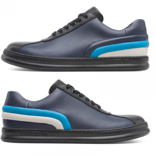 Foto del prodotto CAMPER Twins - Sneaker per Uomo - Nero, Beige, Blu, Pelle liscia