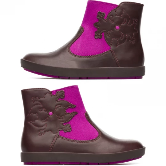 Foto del prodotto CAMPER Twins - Stivali per - Viola, Rosso, Pelle liscia