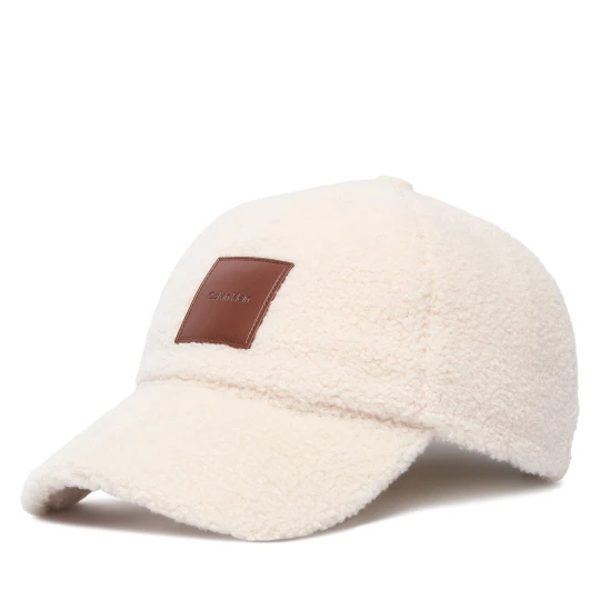 Foto del prodotto Cappellino Calvin Klein All-Over Sherpa W / Patch Cap LV04F5096G Crema