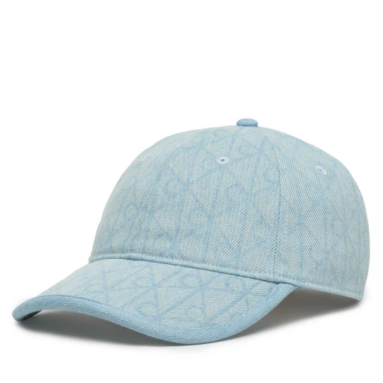 Foto del prodotto Cappellino Calvin Klein Denim Emblem Burnout LV04F5042G Celeste Azzurro chiaro