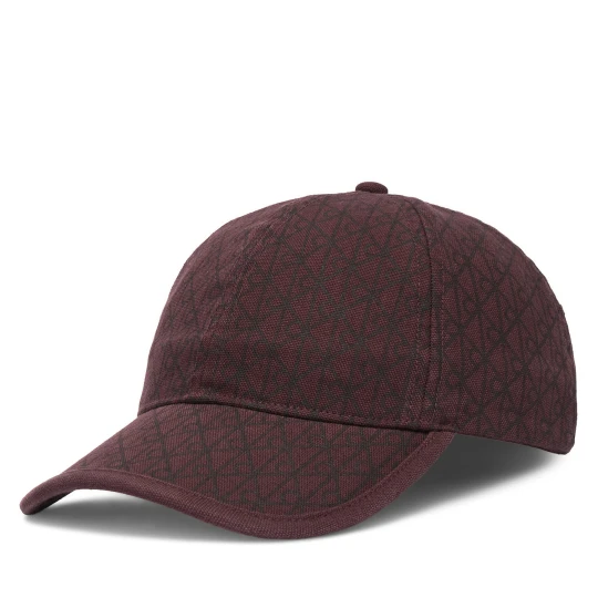 Foto del prodotto Cappellino Calvin Klein Emblem Print W Leather Patch Cap LV04F5036G Bordeaux