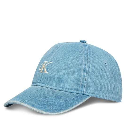 Foto del prodotto Cappellino Calvin Klein Monogram Embroidery Denim Cap LV04G5003G Blu