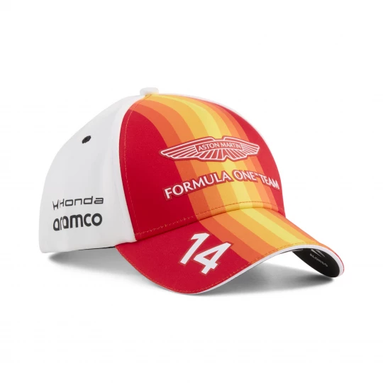 Foto del prodotto Cappellino da baseball PUMA x ASTON MARTIN ARAMCO F1® TEAM Replica Fernando Alonso Special, Accessori, Bianco biały