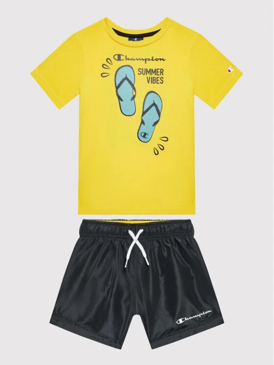 Foto del prodotto Champion Completo t-shirt e pantaloncini sportvi 306050 Multicolore Regular Fit