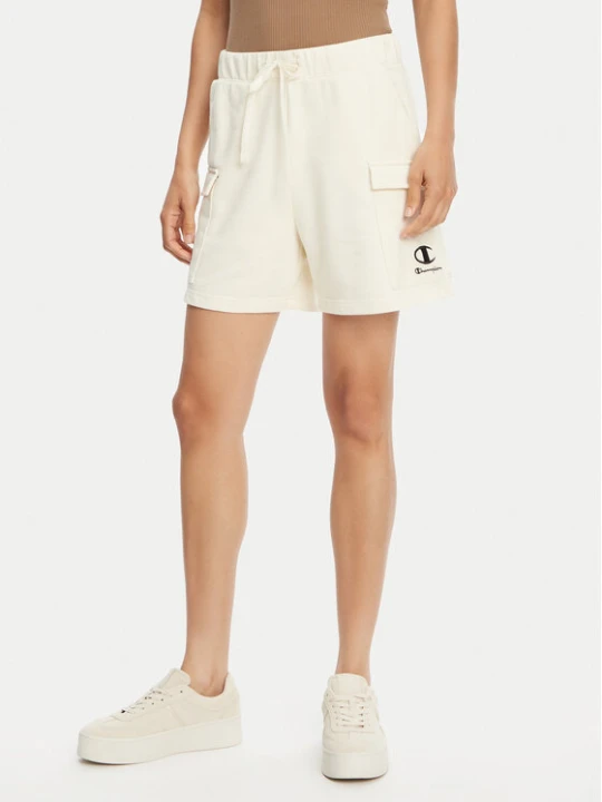 Foto del prodotto Champion Pantaloncini sportivi 118024 Écru Standard Fit Crema